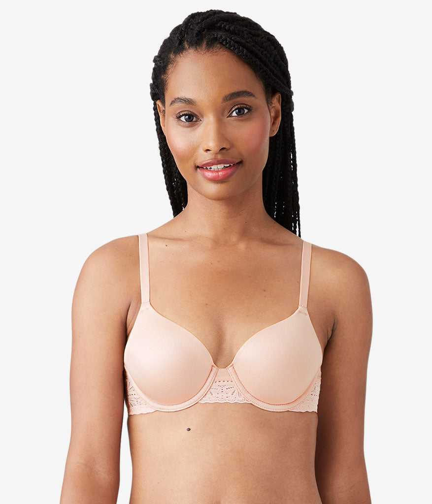 Future Foundation T-Shirt Bra with Lace: Rose Smoke – b.tempt'd