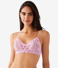 Feeling Famous Bralette: Pink Lavender/Very Berry