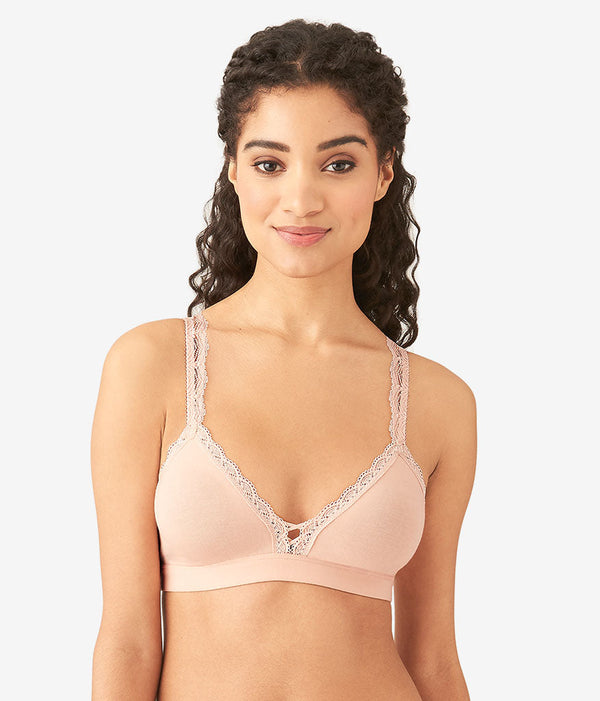 Innocence Bralette: Rose Smoke