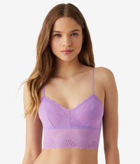 Inspired Eyelet Bralette: Orchid Mist