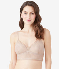 Etched in Style Bralette: Au Natural