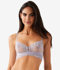 Opening Act Bralette: Minimal Gray