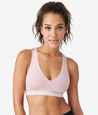 b.active Racerback Sport Bralette: Blush Pink