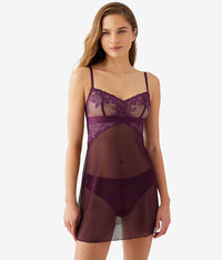 Opening Act Chemise: Potent Purple