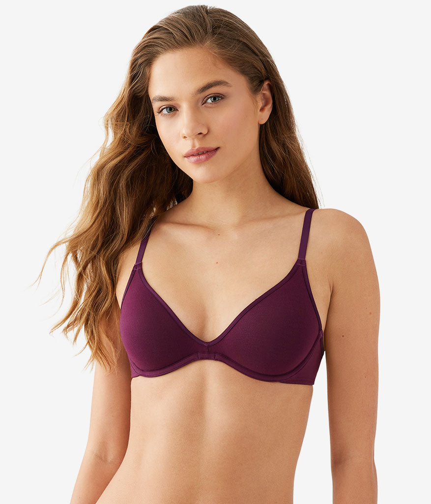 Cotton To A Tee Scoop Underwire Bra