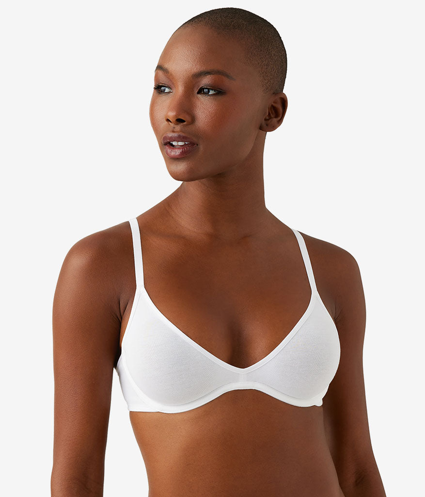 Cotton To A Tee Scoop Underwire Bra