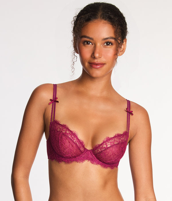 It's On Underwire Bra: Purple Potion