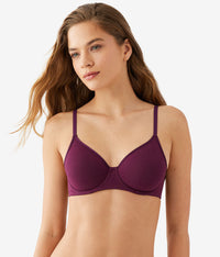 Cotton To A Tee Underwire Bra: Potent Purple