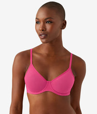 Cotton To A Tee Underwire Bra: Raspberry Sorbet
