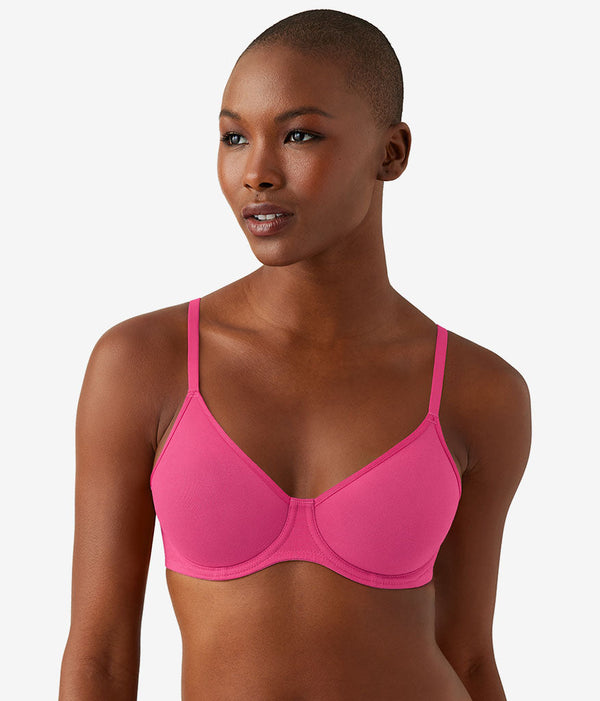 Cotton To A Tee Underwire Bra: Raspberry Sorbet
