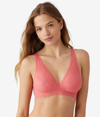 No Strings Attached Bralette: Tea Rose
