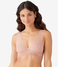 No Strings Attached Bralette: Blush Pink