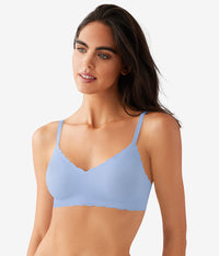 b.wow'd Lace Wire Free Bra: Frozen Fjord