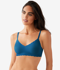 b.wow'd Lace Wire Free Bra: Moroccan Blue