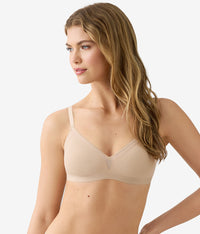 b.wow'd Modern Wire Free Bra: Au Natural