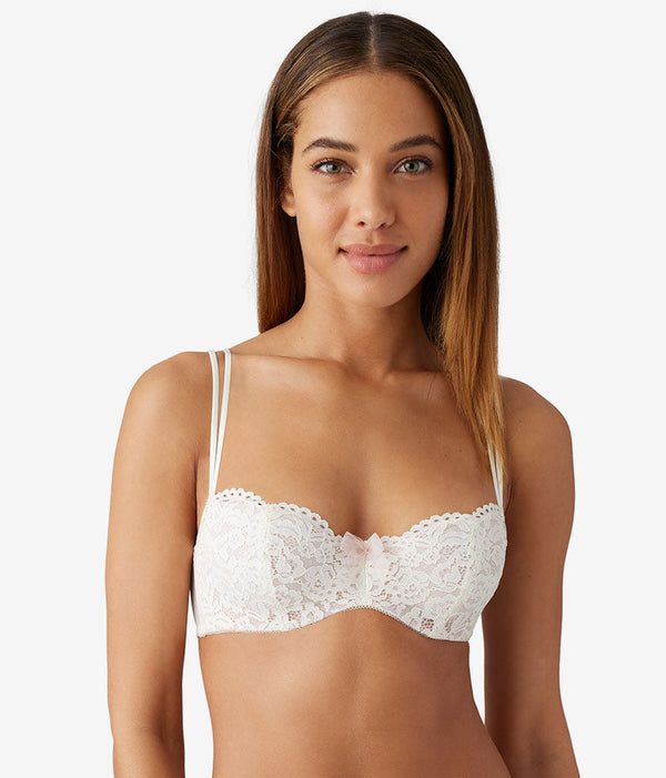 Ciao Bella Balconette Bra: Vanilla Ice