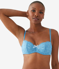 Ciao Bella Balconette Bra: Cyaneus