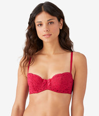 Ciao Bella Balconette Bra: Persian Red