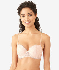 Lace Encounter Contour Bra: Rose Smoke