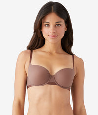 Nearly Nothing Balconette T-Shirt Bra: Peppercorn