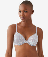 Future Foundation T-Shirt Bra: Dream Blue/Gray Camouflage