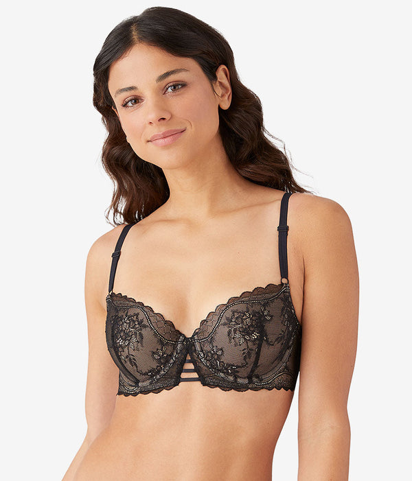 No Strings Attached Contour Bra: Night