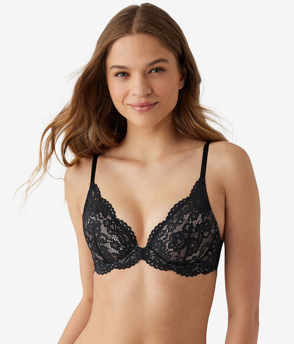 Ciao Bella Plunge Contour Bra: Night