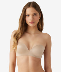 Future Foundation Wire Free Strapless Bra: Au Natural