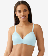 Future Foundation Wire Free T-Shirt Bra: Blue Glow