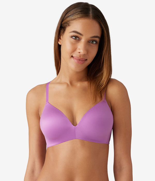 Future Foundation Wire Free T-Shirt Bra: Mulberry