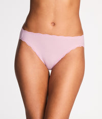 Inspired Eyelet Hi Leg: Dusk Pink