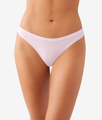 Future Foundation Thong: Pink-A-Boo