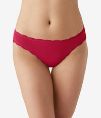 Inspired Eyelet Bikini: Cerise