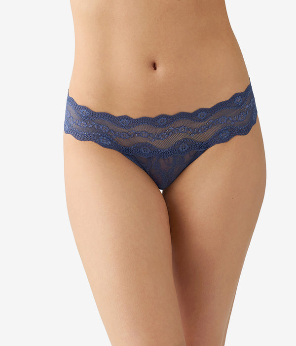 Lace Kiss Bikini: Crown Blue