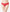 Lace Kiss Bikini: Crimson Red