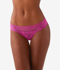 Lace Kiss Bikini: Fuchsia Red