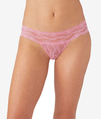 Lace Kiss Bikini: Sea Pink