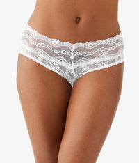 Lace Kiss Hipster: White