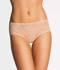 Effortlessly Lace Hipster: Au Natural