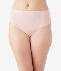 b.bare Hi-Waist Thong: Rose Smoke
