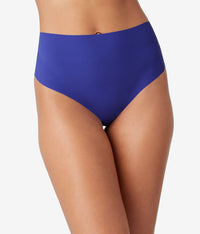 b.bare Hi-Waist Thong: Spectrum Blue