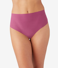 b.bare Hi-Waist Thong: Raspberry Coulis