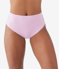 b.bare Hi-Waist Thong: Dawn Pink