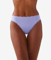 Inspired Eyelet Hi-Leg: Sweet Lavender