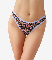 Inspired Eyelet Thong: Vintage Floral