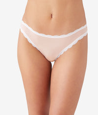 Inspired Eyelet Thong: Rose Smoke