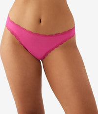 Inspired Eyelet Thong: Raspberry Sorbet