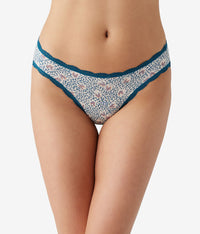Inspired Eyelet Bikini: Brushstroke