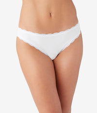 Inspired Eyelet Bikini: White