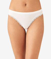 Innocence Thong: White